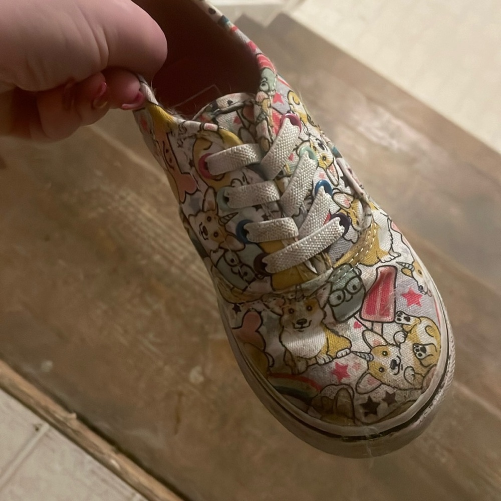 Corgi vans, size 9 little girls, gently used
